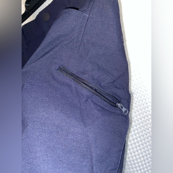 2/40$‎ Men’s Black Mountain Black stretchy Nylon outdoor cargo shorts size 33 - Picture 9 of 12